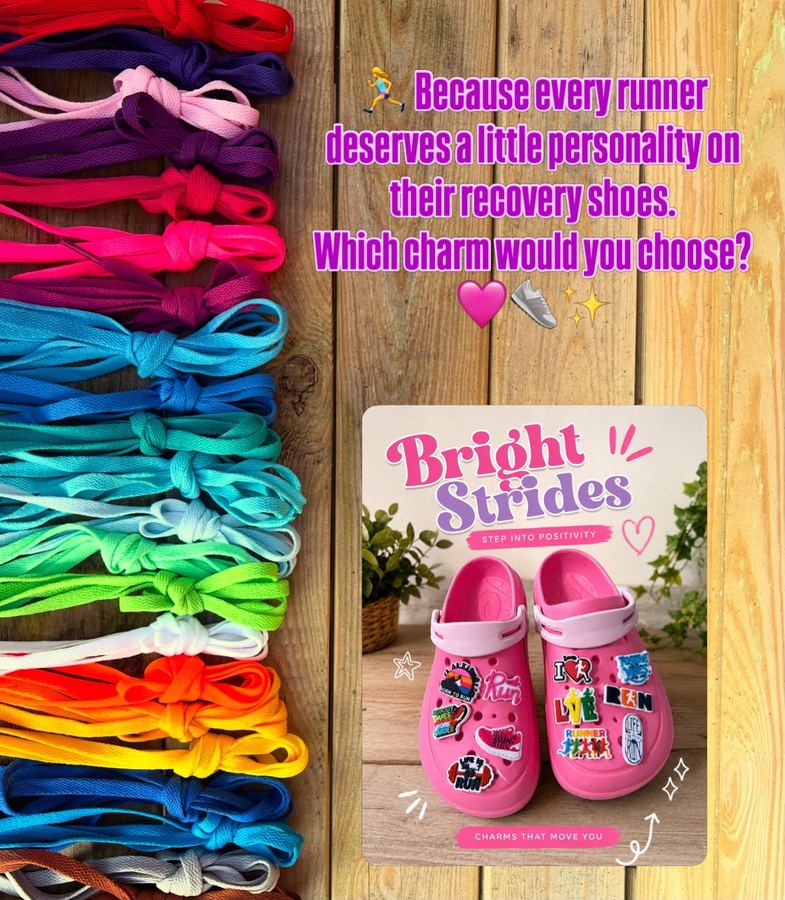 Bright Strides — because every runner deserves a little personality
